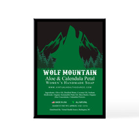 Wolf Mountain Aloe & Calendula Petal Women's Handmade Soap