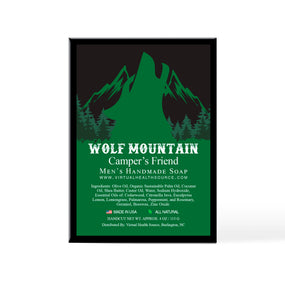 Wolf Mountain Camper's Friend Men's Handmade Soap
