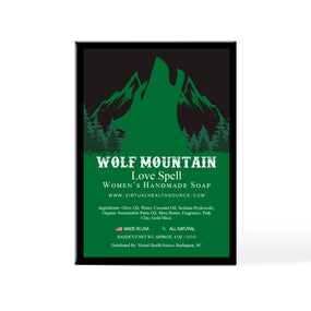 Wolf Mountain Love Spell Women's Handmade Soap